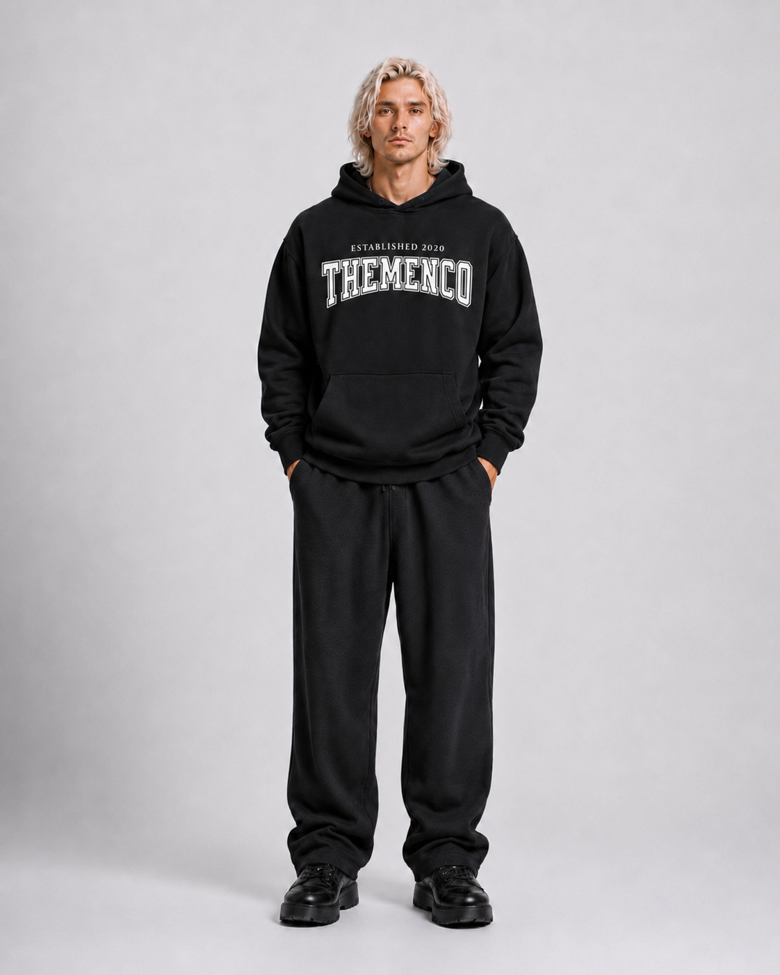 THEMENCO Since 2020 Black Hoodie
