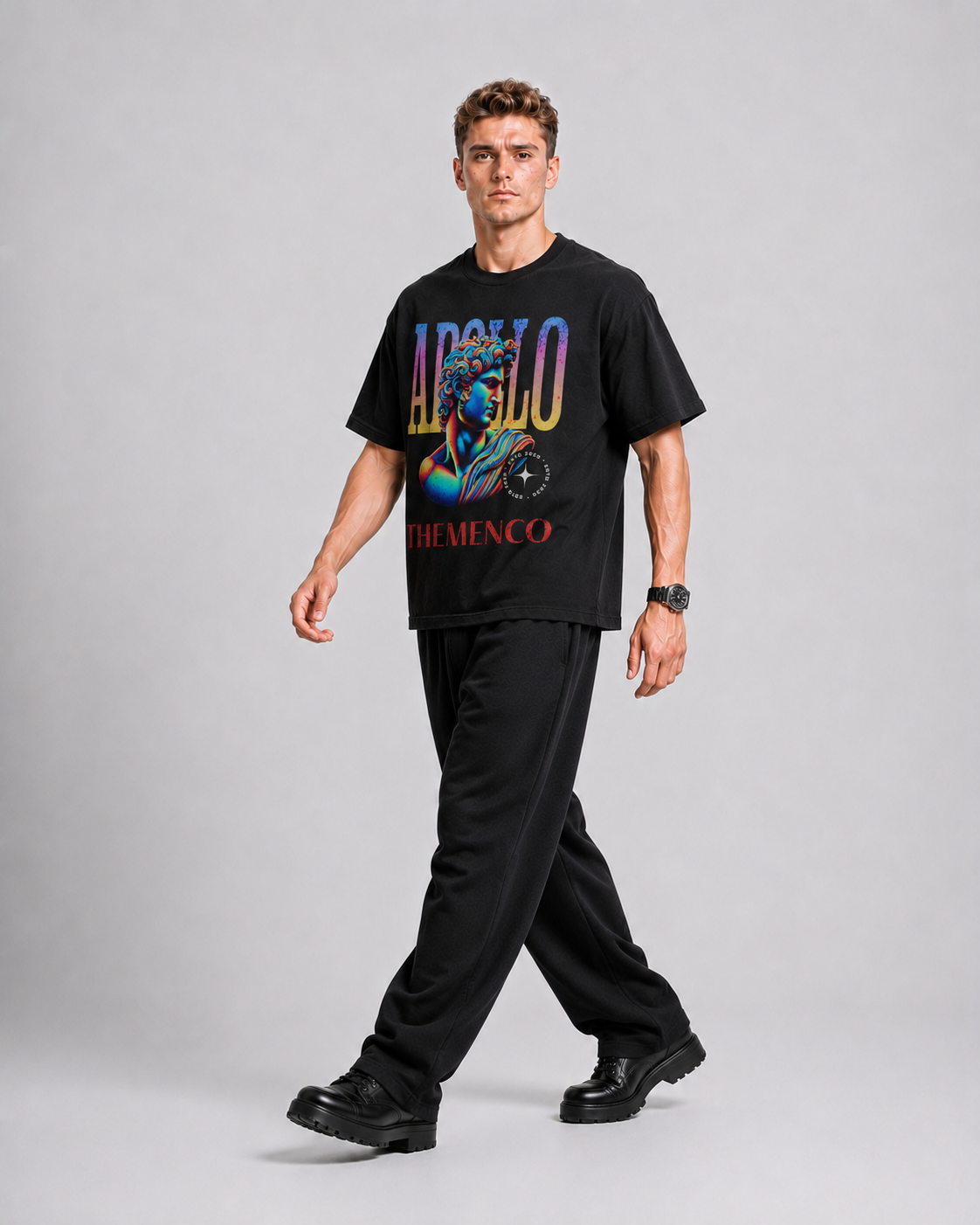 THEMENCO Apollo Black Shirt