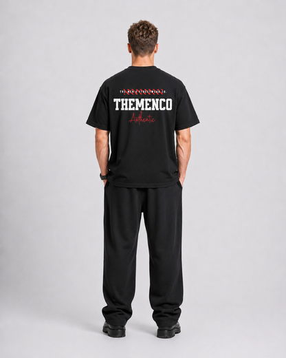 THEMENCO Authentica Black T-Shirt