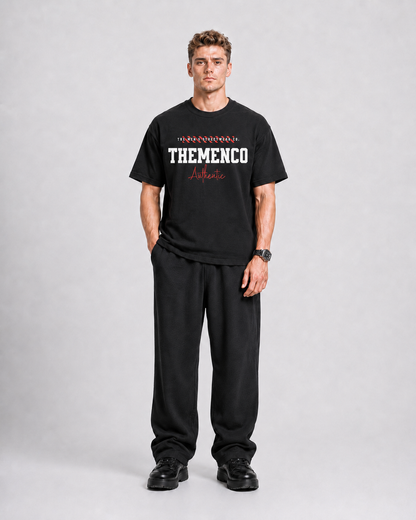THEMENCO Authentica Black T-Shirt