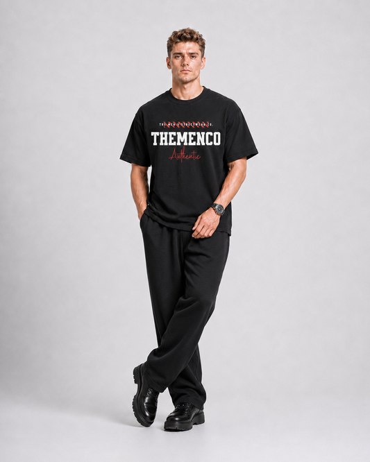 THEMENCO Authentica Black T-Shirt