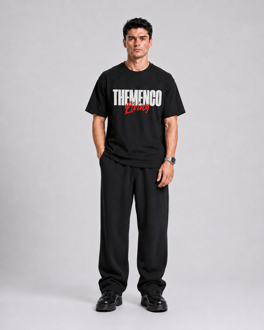 THEMENCO Living Black Shirt