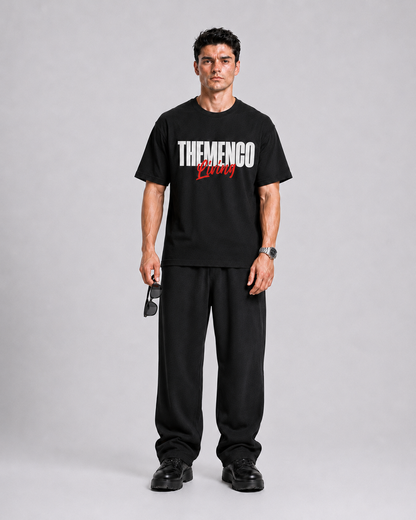 THEMENCO Living Black Shirt