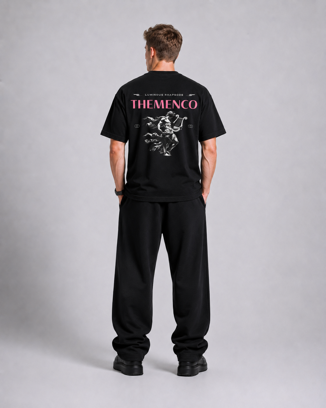 THEMENCO Luminous Black Shirt
