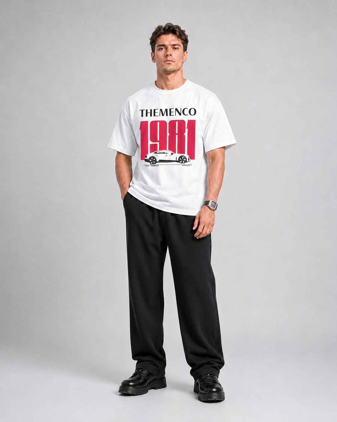 THEMENCO MotoSport White Shirt