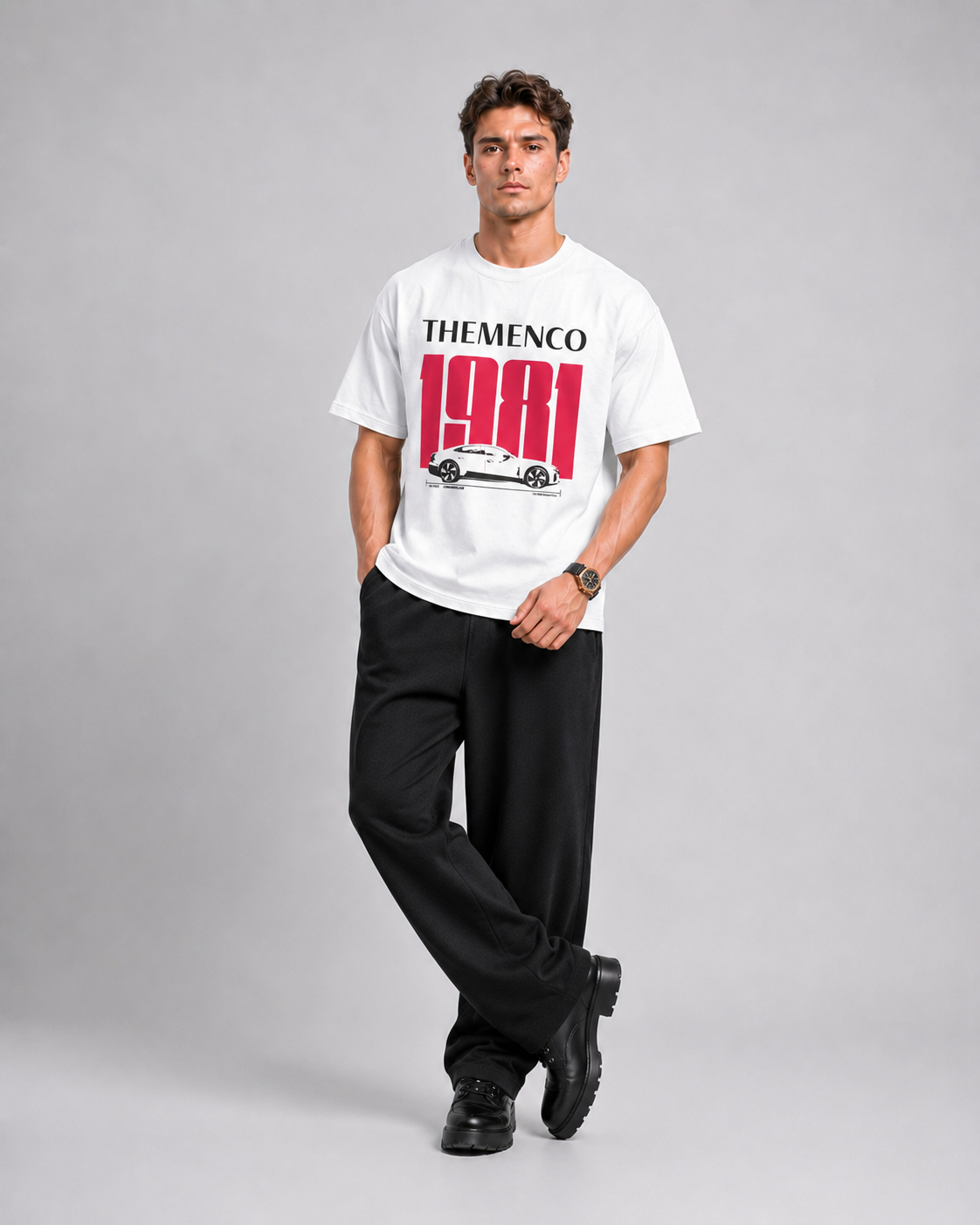 THEMENCO MotoSport White Shirt