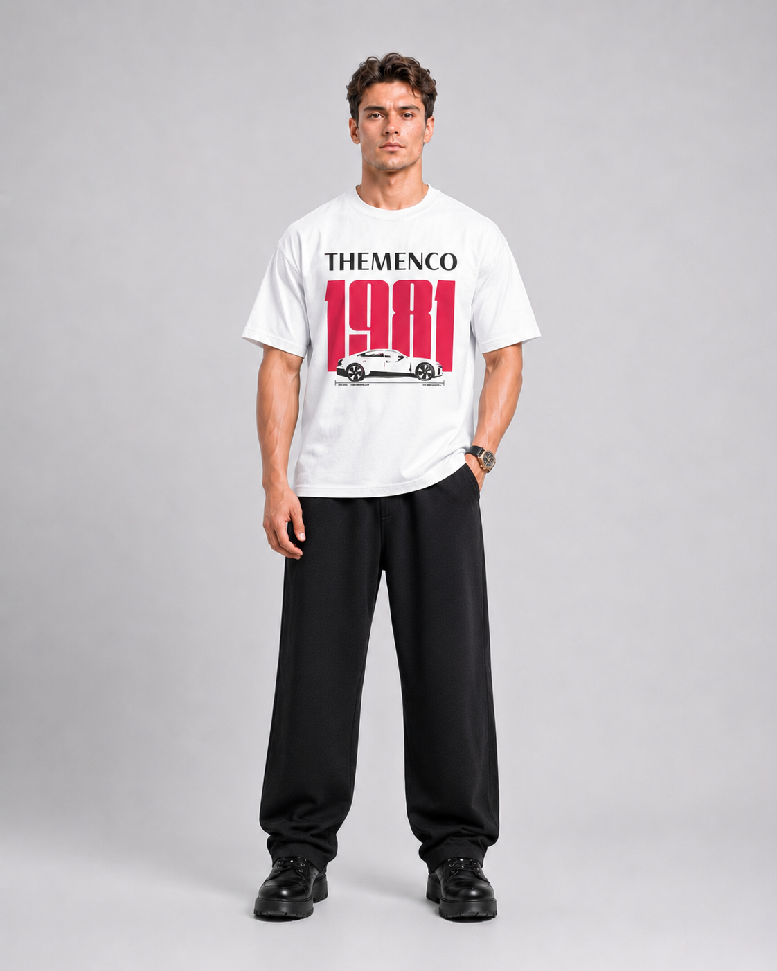 THEMENCO MotoSport White Shirt