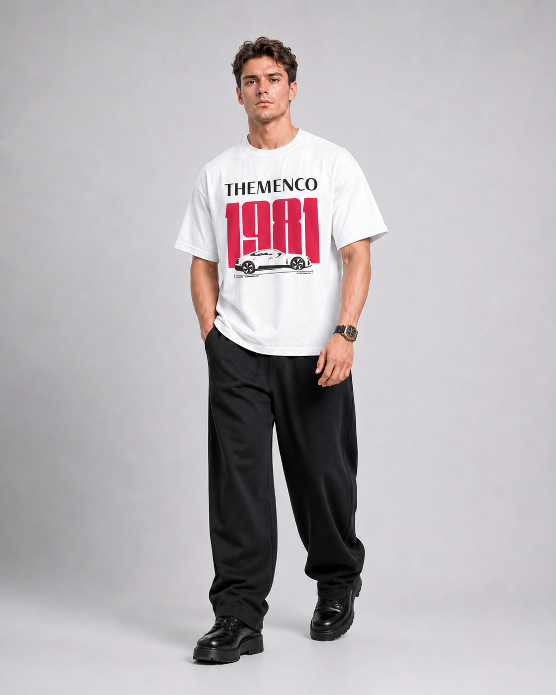 THEMENCO MotoSport White Shirt