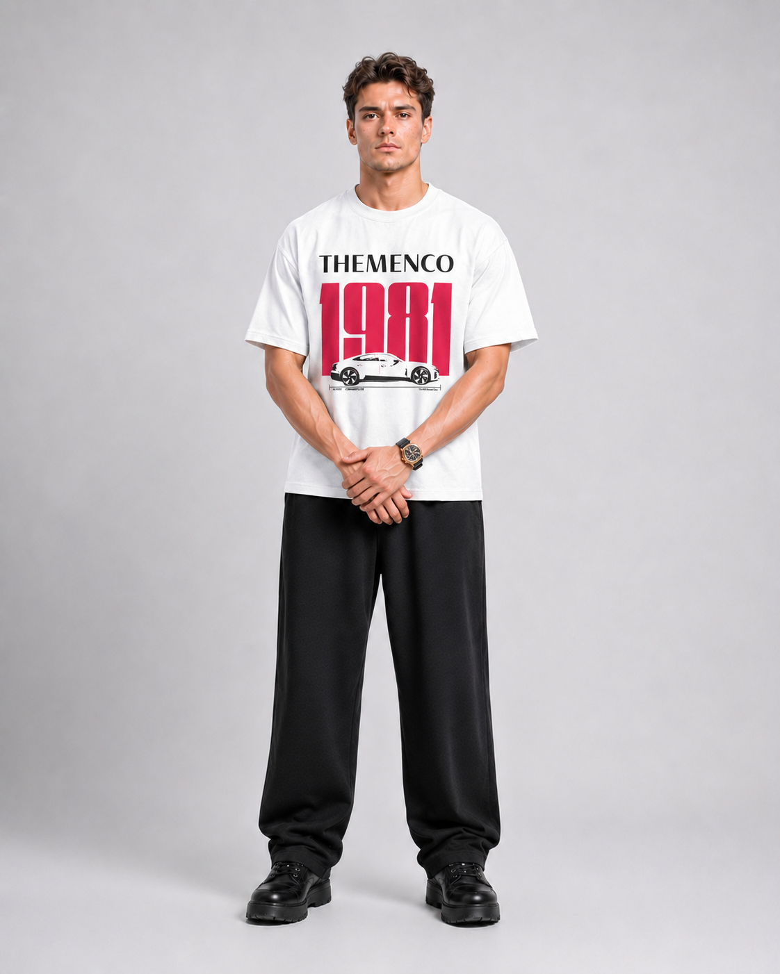 THEMENCO MotoSport White Shirt