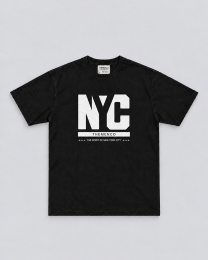 THEMENCO NYC Icon Men’s Black T-Shirt