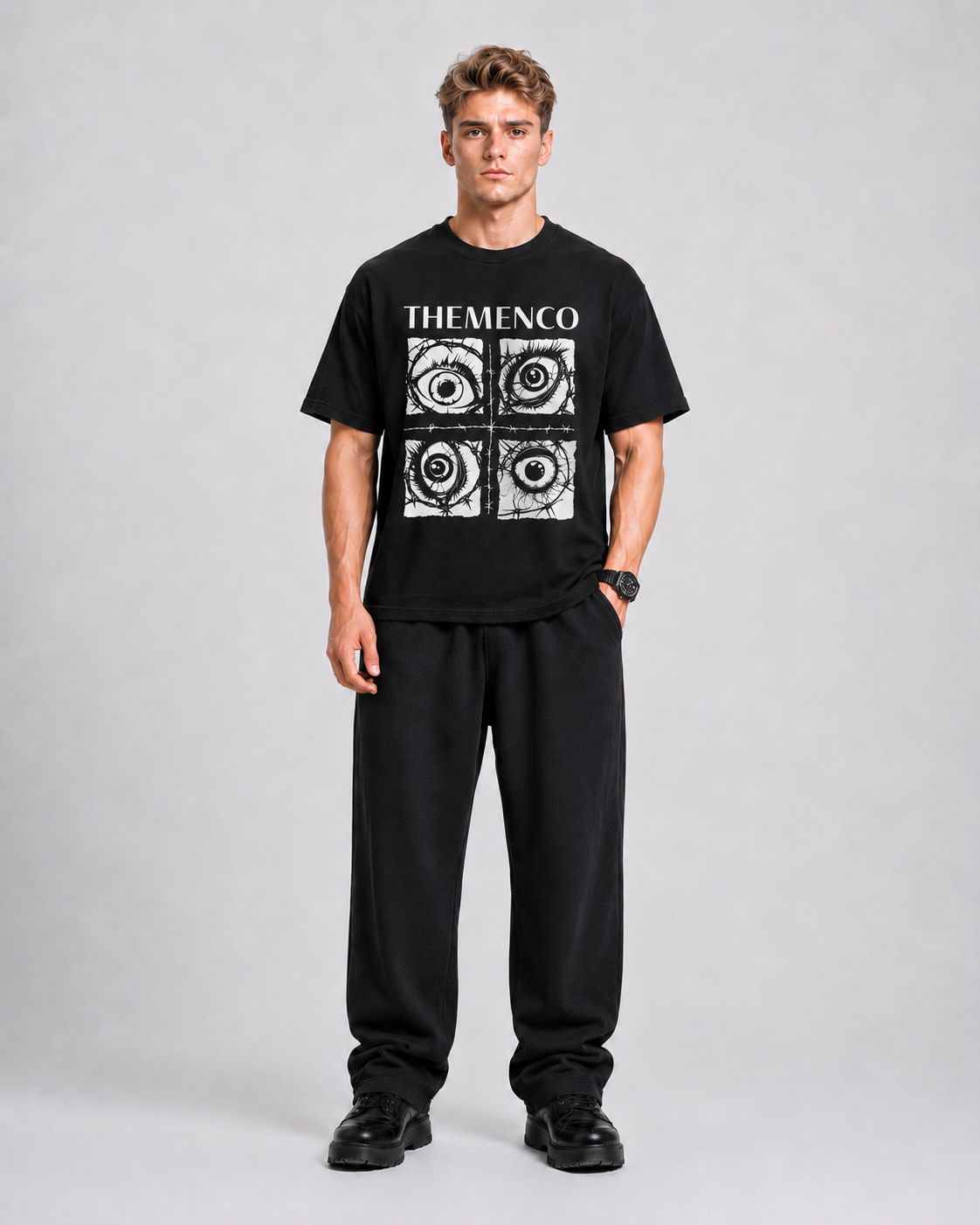 THEMENCO Obsession Black Shirt