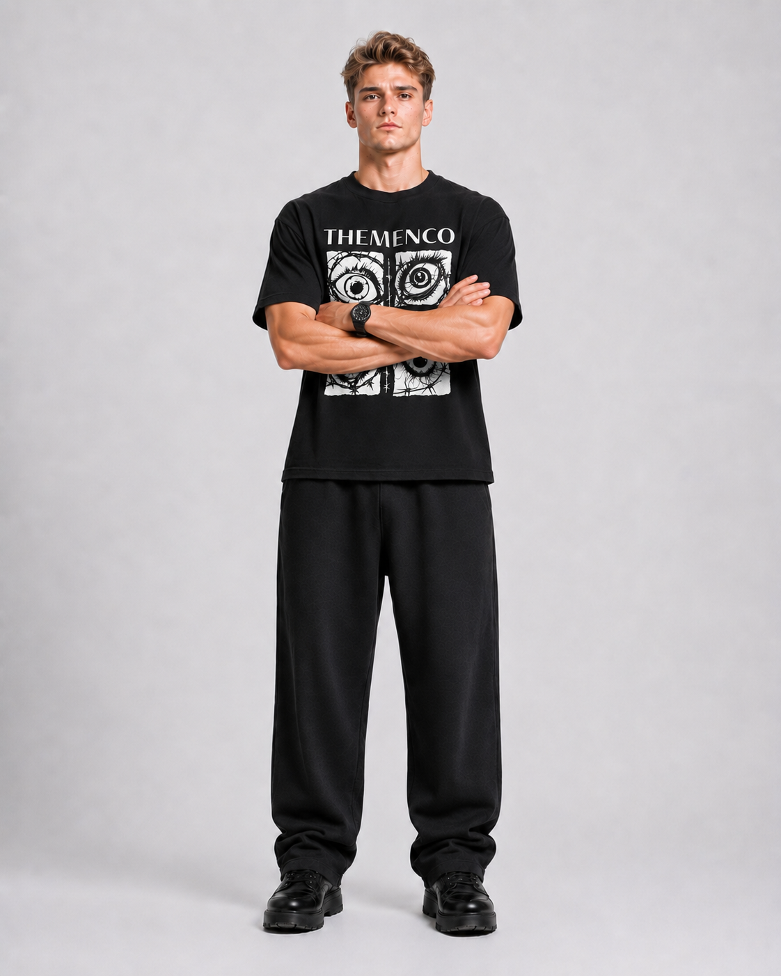 THEMENCO Obsession Black Shirt