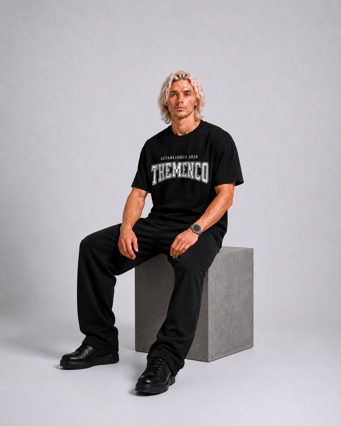 THEMENCO Since 2020 Black Shirt