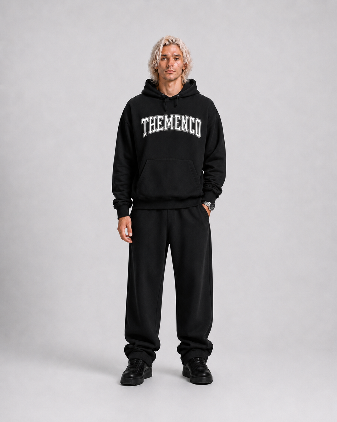 THEMENCO Seit 2020 Schwarzer Hoodie