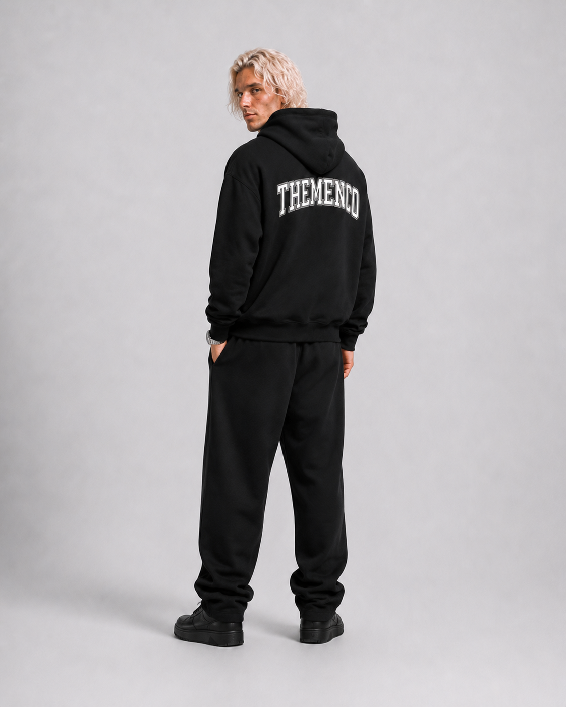 THEMENCO Seit 2020 Schwarzer Hoodie