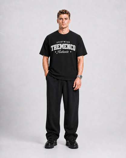 THEMENCO Sportwear Black Shirt