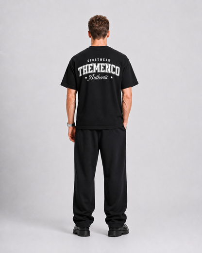 THEMENCO Sportwear Black Shirt