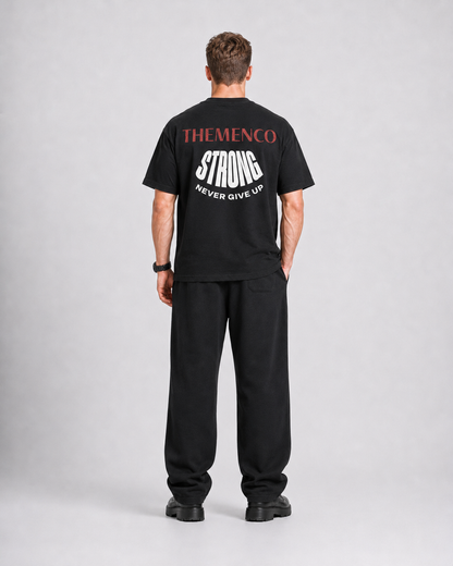 THEMENCO Strong Black Shirt