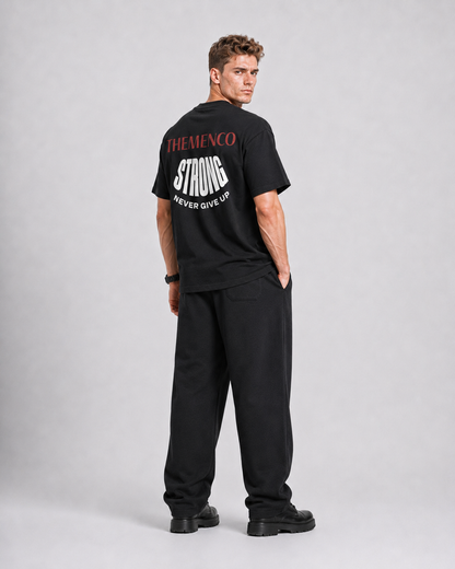 THEMENCO Strong Black Shirt