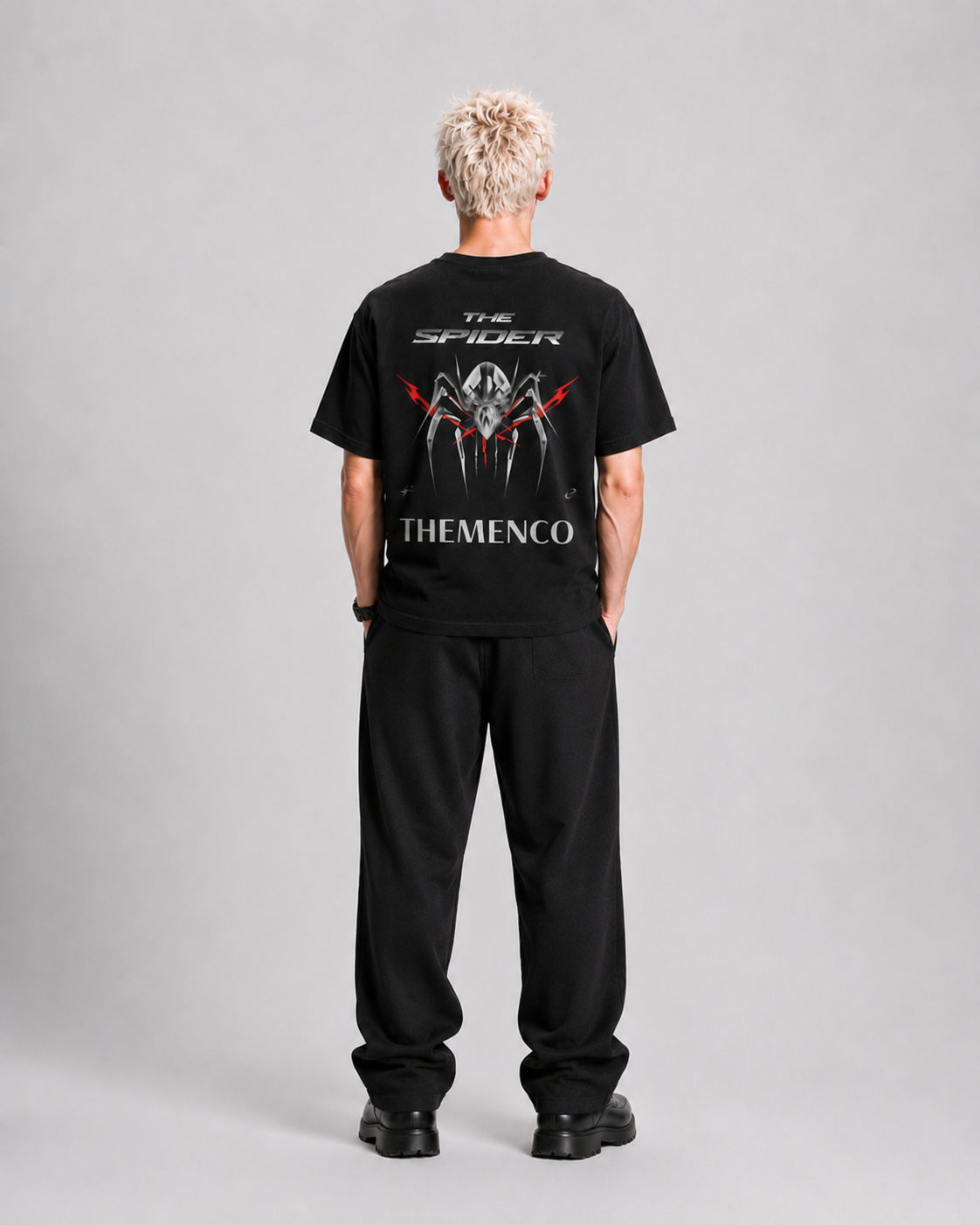 THEMENCO The Spider Black Shirt
