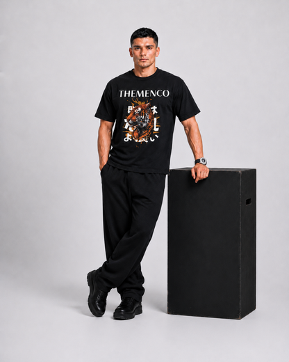 THEMENCO Tiger Black Shirt