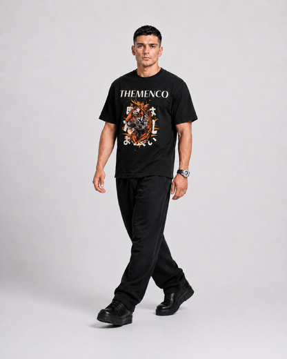 THEMENCO Tiger Black Shirt