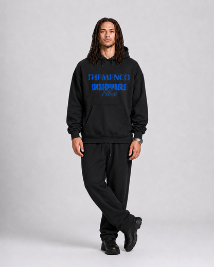 THEMENCO Unstoppable Black Hoodie