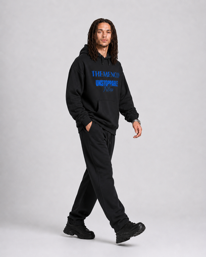 THEMENCO Unstoppable Black Hoodie