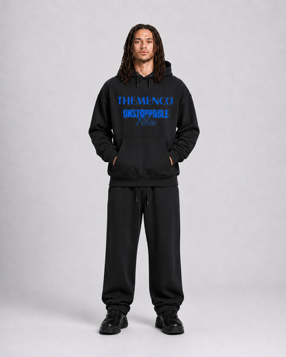 THEMENCO Unstoppable Black Hoodie