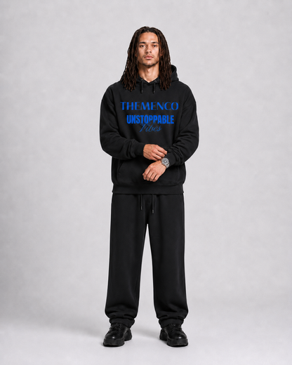 THEMENCO Unstoppable Black Hoodie