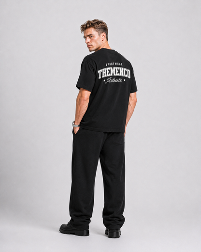 THEMENCO Sportwear Black Shirt
